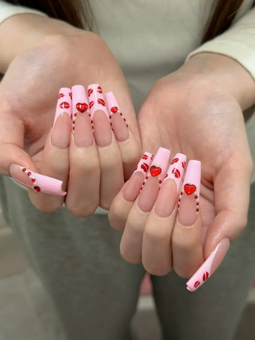 ネイル オーロラネイル ボルドー ブラウン 氷ネイル・うるうるネイル キラキラネイル ハンドネイル Julli NailStudioのネイルデザイン