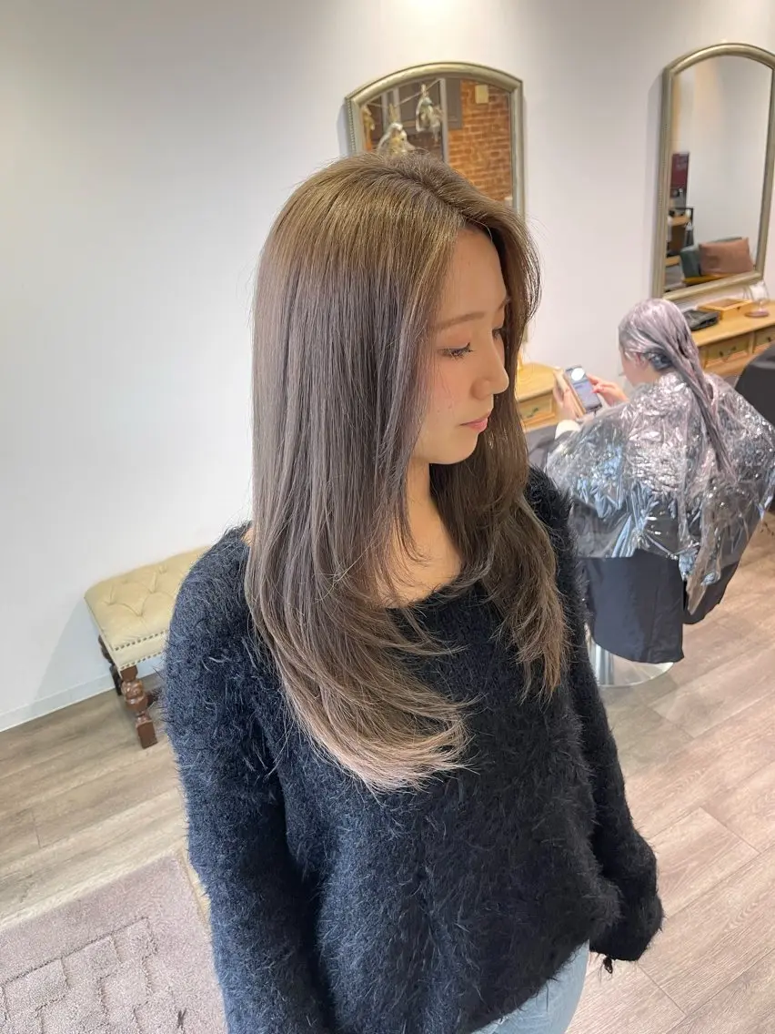 ロング カラー ヘアカラー Felice Erikaのヘアスタイル