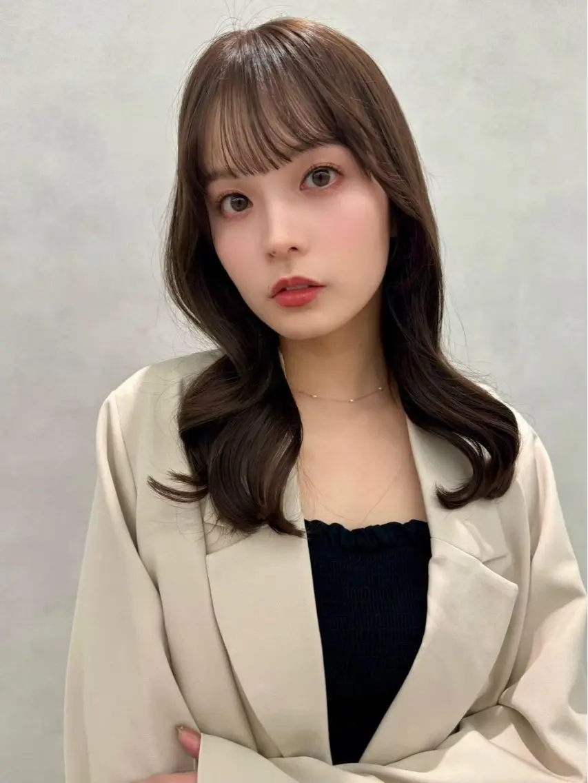 🧸コテ巻き➕トリートメント🤎の写真