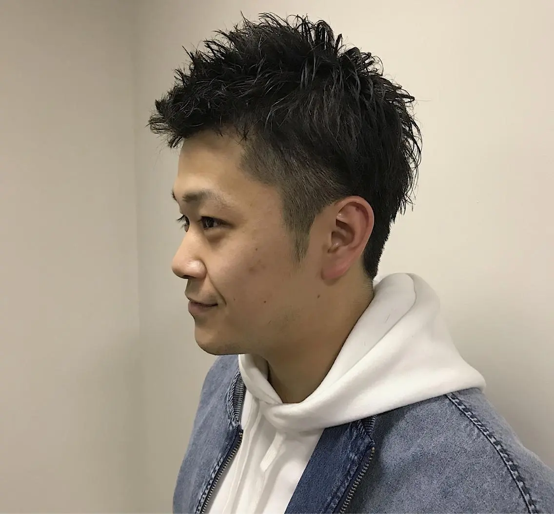 メンズ 丹羽大喜 縮毛矯正/美髪矯正のヘアスタイル