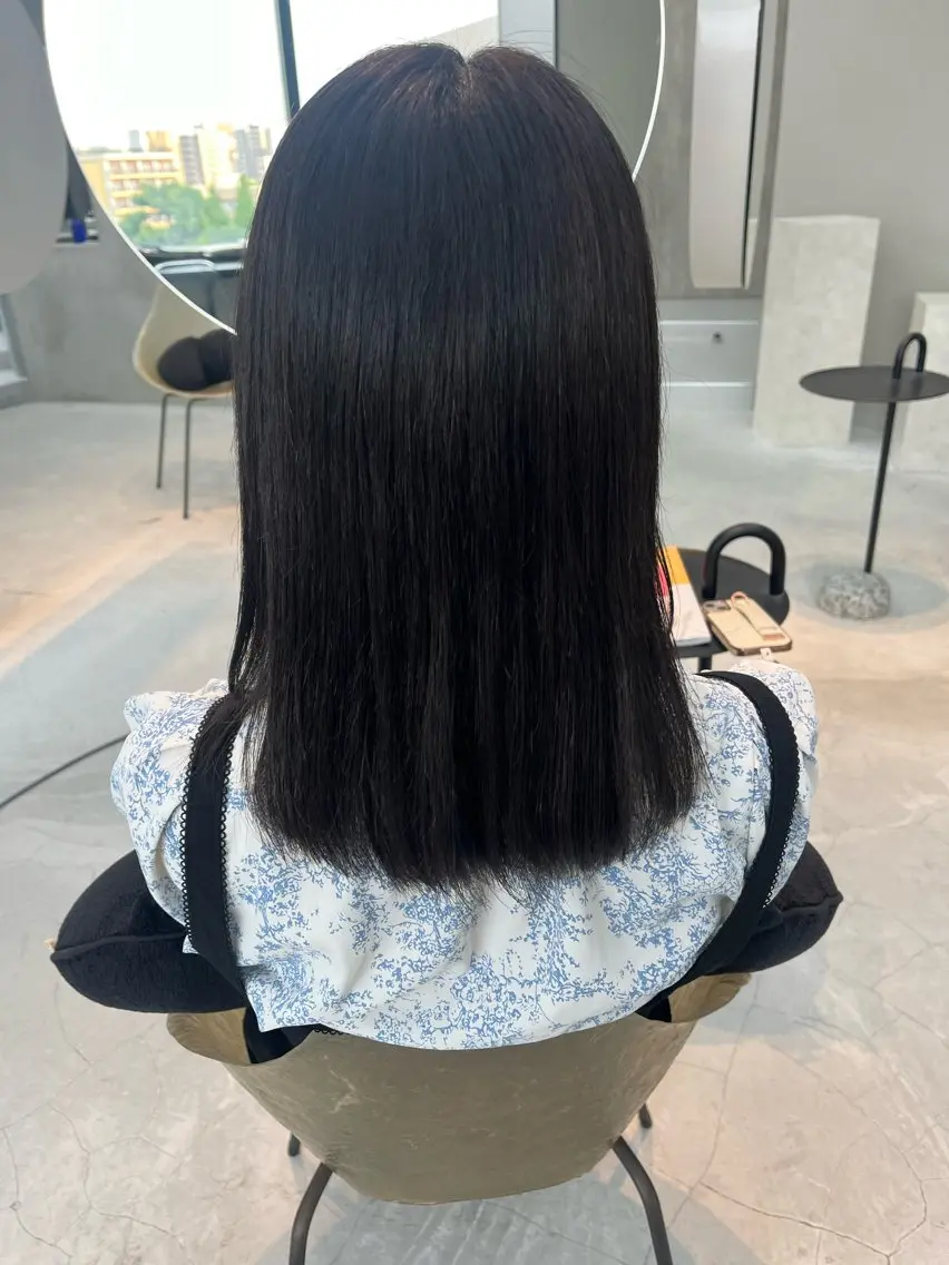 ミディアム kurune fuyuのヘアスタイル