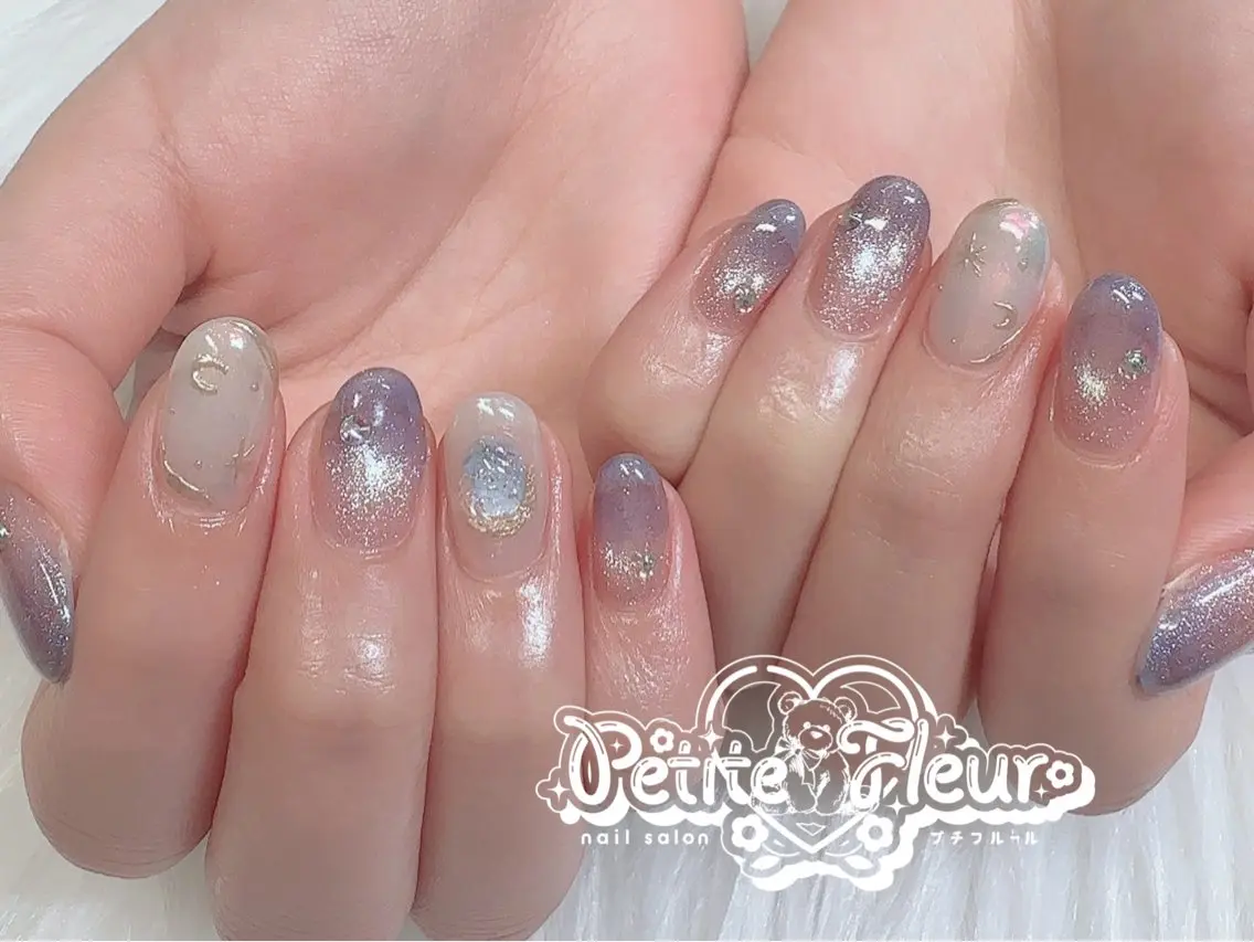ネイル ハンドネイル ❁⃘*。Petite fleur❁⃘*りさのネイルデザイン