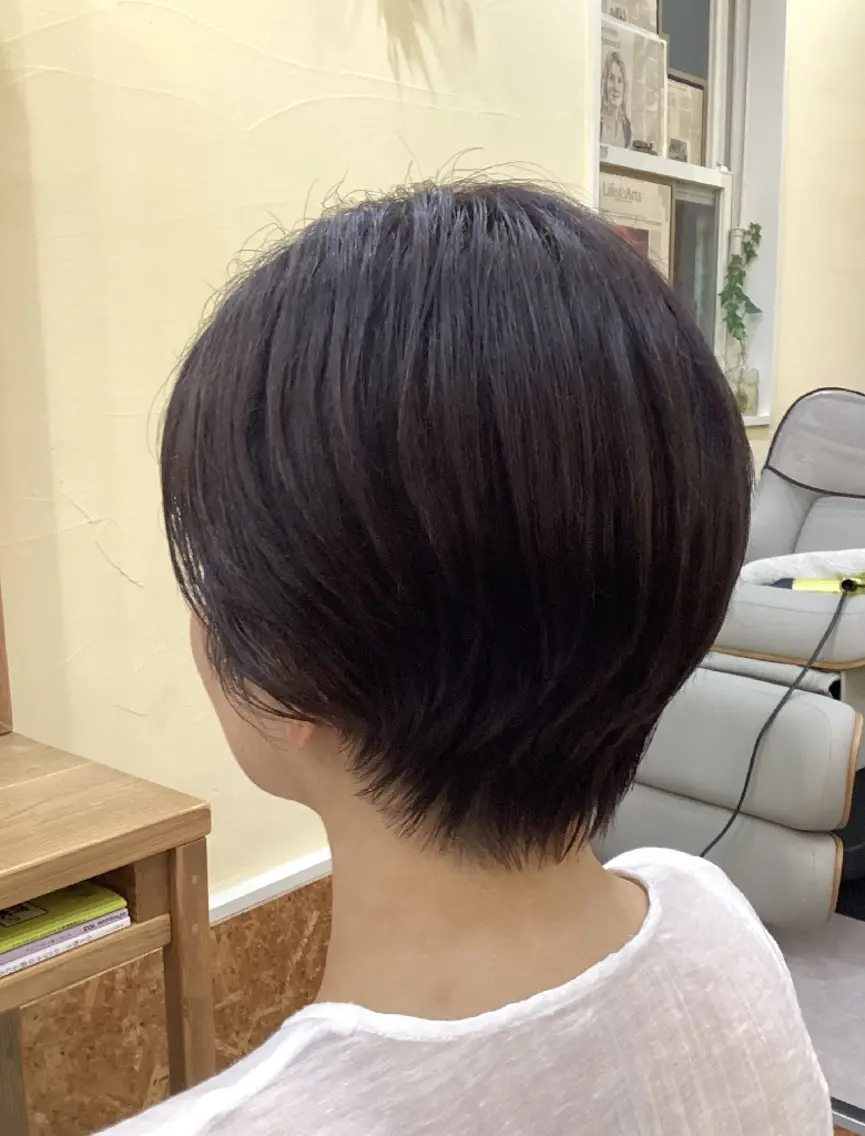 ショート ショートレイヤー レイヤーカット ショートヘア カット トリートメント ヘッドスパ 美容院・ 小林のヘアスタイル