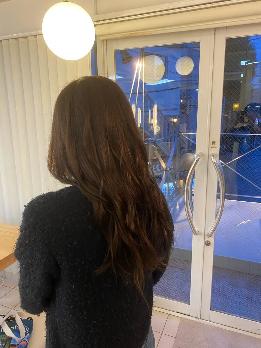 ロング カラー ヘアアレンジ 20代〜40代 大塚🌱松原大将のヘアスタイル