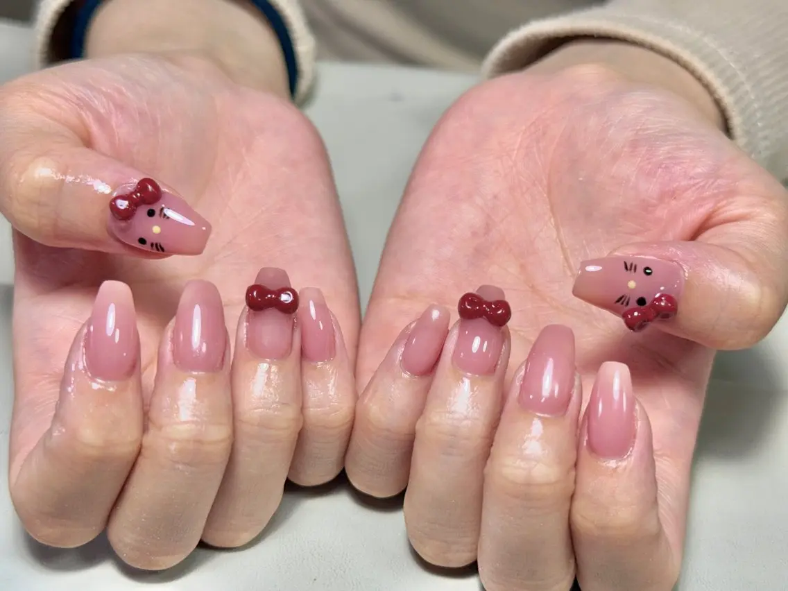 自爪。持ち込みデザイン90分(パーツ付け放題)9980→¥7980の写真