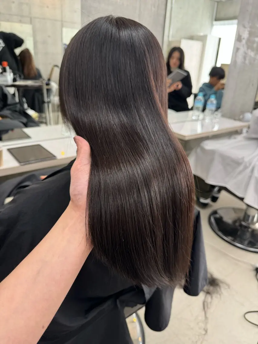 ロング うる艶ヘア♡韓国好き 透明感　shotaのヘアスタイル