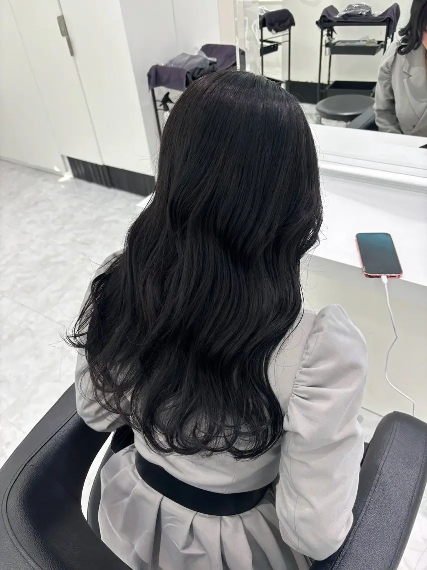 ロング カラー ヘアアレンジ ロング 🫧ハイトーン/ 髪質改善/ヒナタ🫧のヘアスタイル