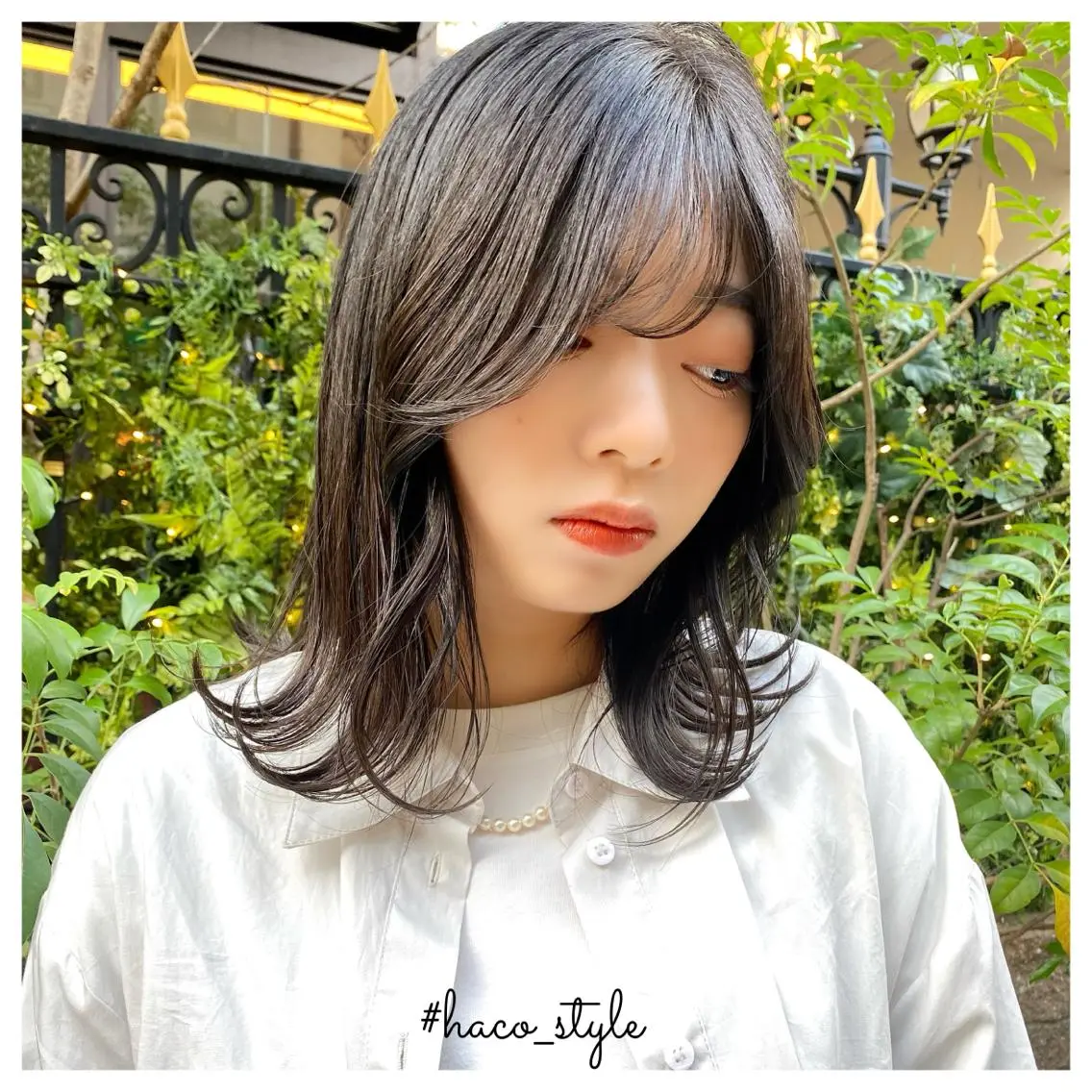 ミディアム カラー ヘアカラー トリートメント アレンジ指名 no.1✨ｈａｋｏのヘアスタイル