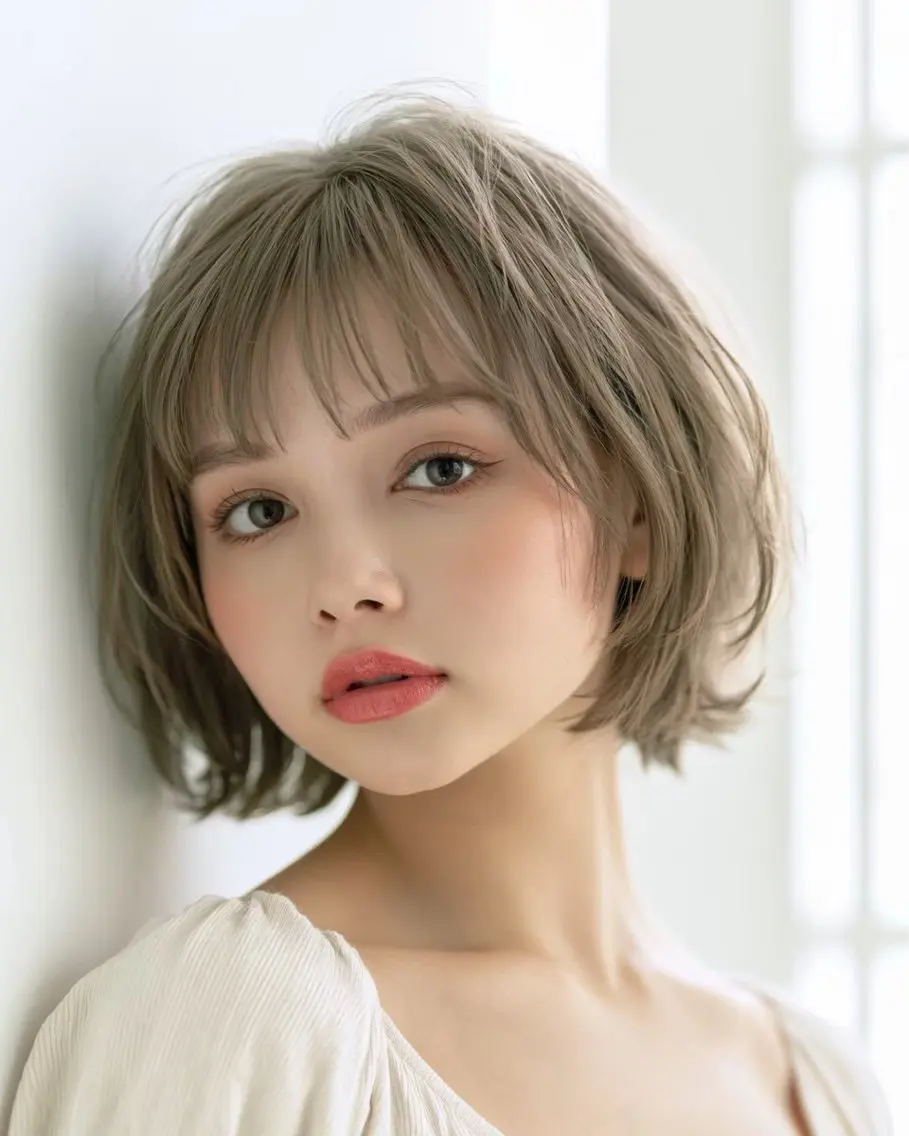ショート カラー ヘアアレンジ カット ヘアカラー トリートメント 似合わせ×店長 🍊Raimu🍊のヘアスタイル