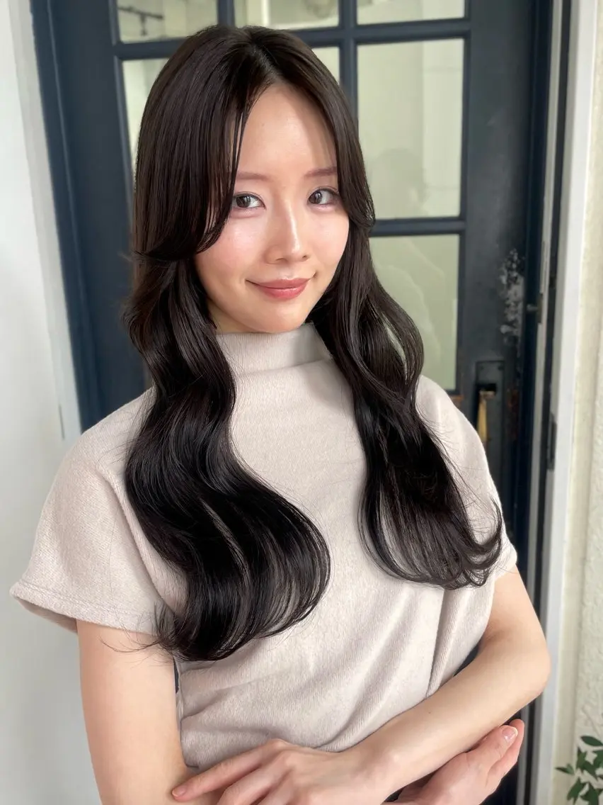 ロング 🖱️透明感カラー ×髪質改善Rikyuのヘアスタイル