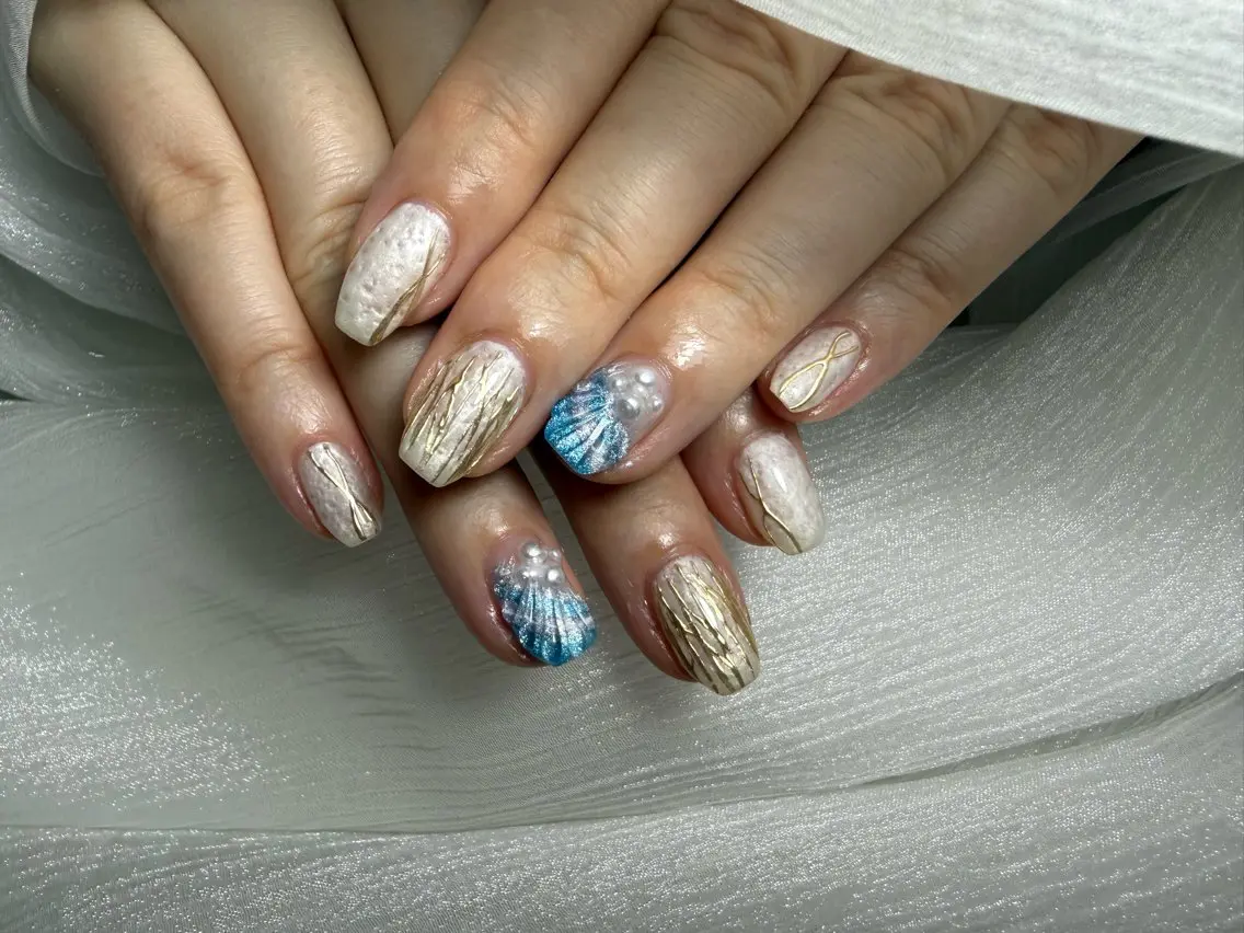 ミディアム shandy nailのネイルデザイン