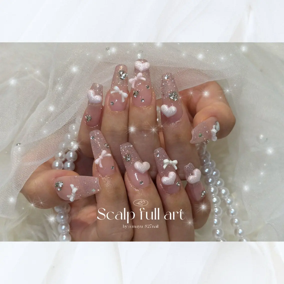 ネイル 長さ出し フラッシュネイル 韓国ネイル マグネットネイル ワンホンネイル ハンドネイル 827nail mayu🐈🐾のネイルデザイン