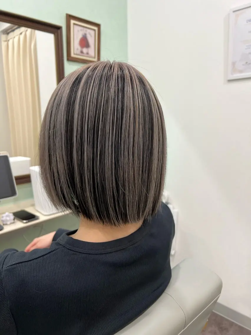 ショート カラー ヘアカラー 成田の個室の美容室 大野寿也のヘアスタイル