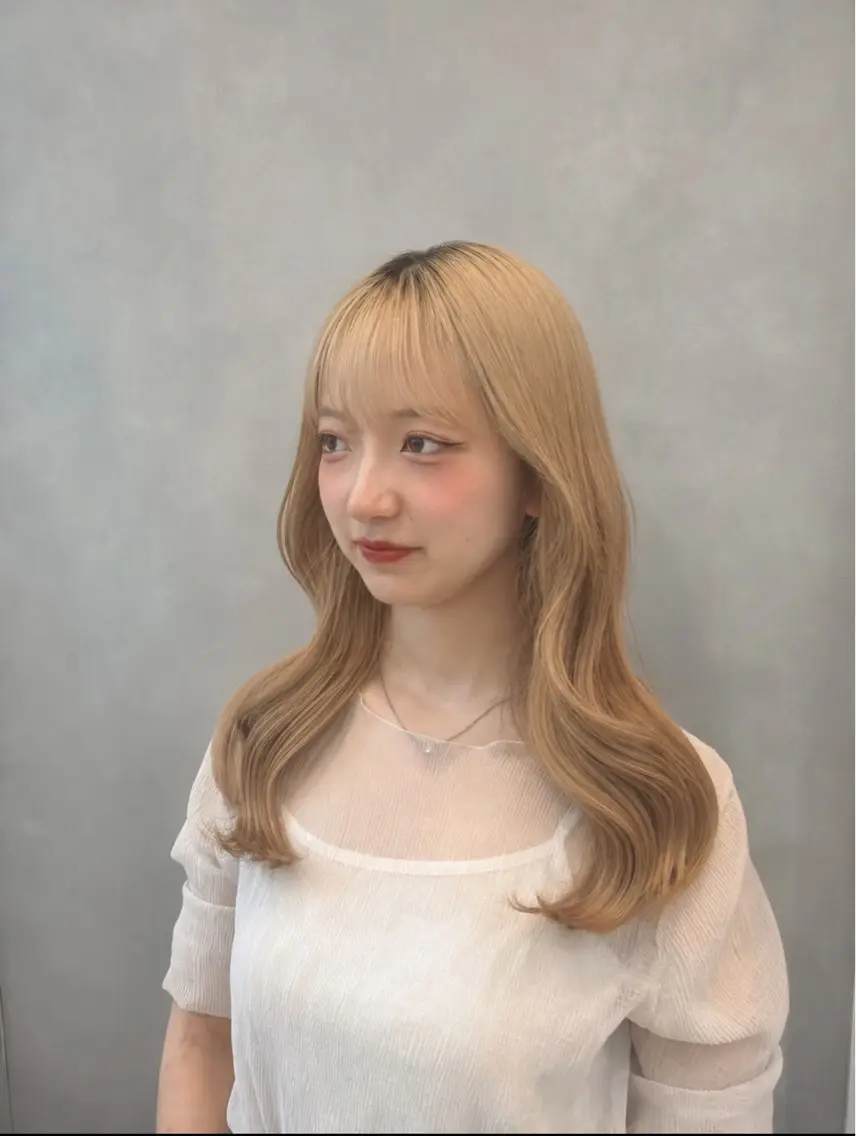 ロング 坂本 茉莉那のヘアスタイル