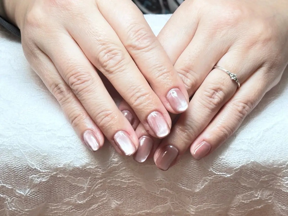 ネイル ジェルネイル マグネットネイル Lino nailのネイルデザイン