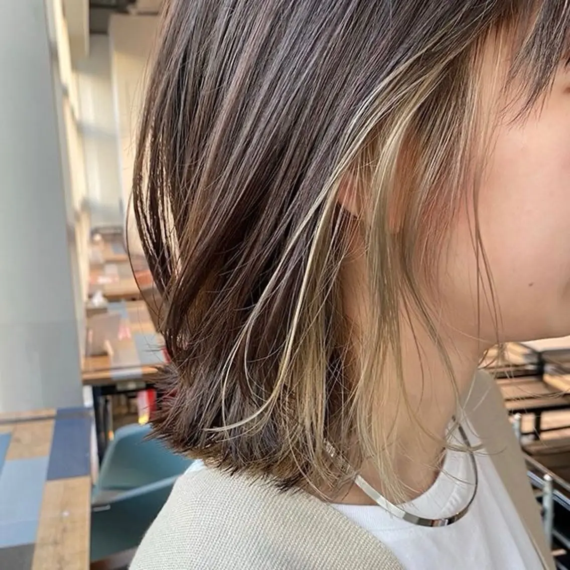 ドライカット‪✂︎‬×インナーハイライト🔆×トリートメント🐥⸒⸒の写真