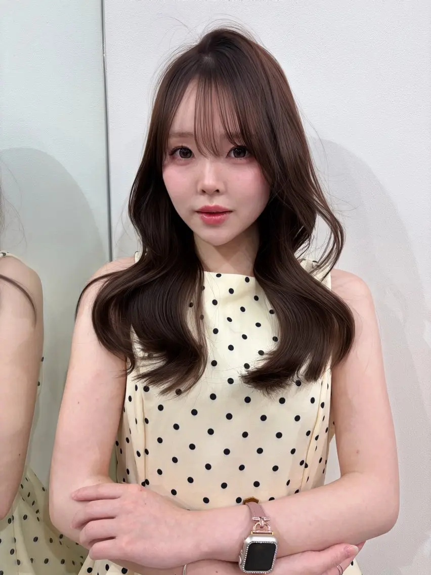 ロング vivie Madokaのヘアスタイル