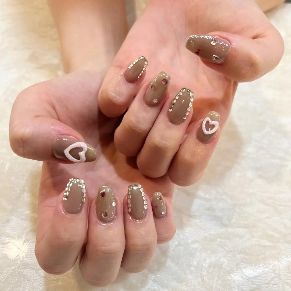 ネイル キラキラネイル nailist yuiのネイルデザイン