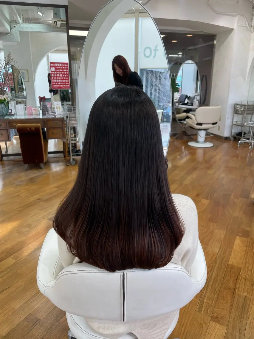 ロング 青木 あおいのヘアスタイル