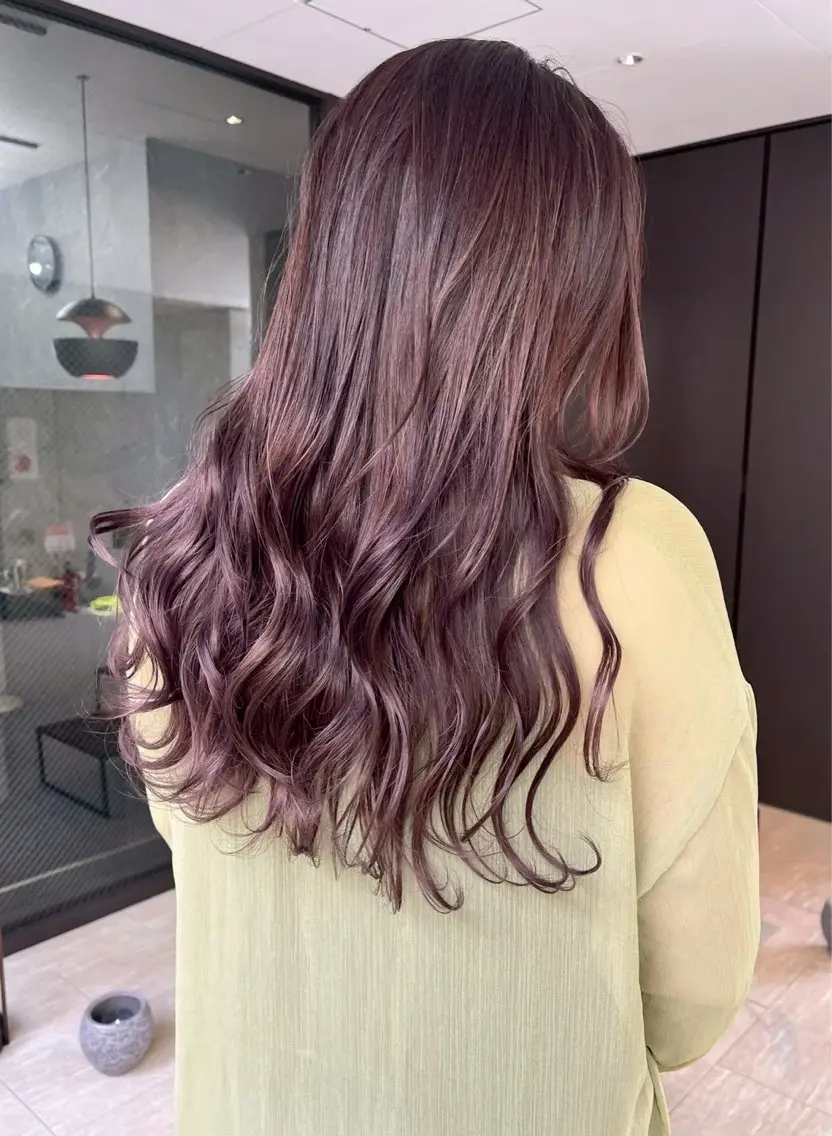 ロング ヘアカラー トリートメント ﾐﾕ Day&Nightのヘアスタイル