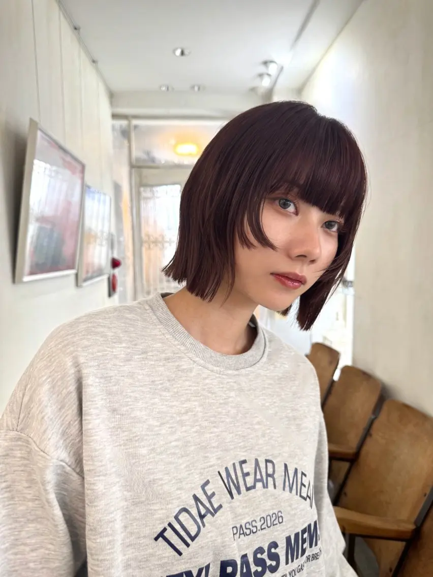 ショート カット MINX 長濱 優花 /銀座美容師のヘアスタイル