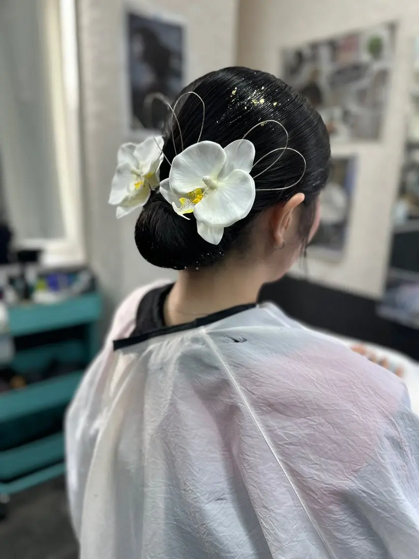 ヘアアレンジ エンゼルス美容室斉間 圭司のヘアスタイル