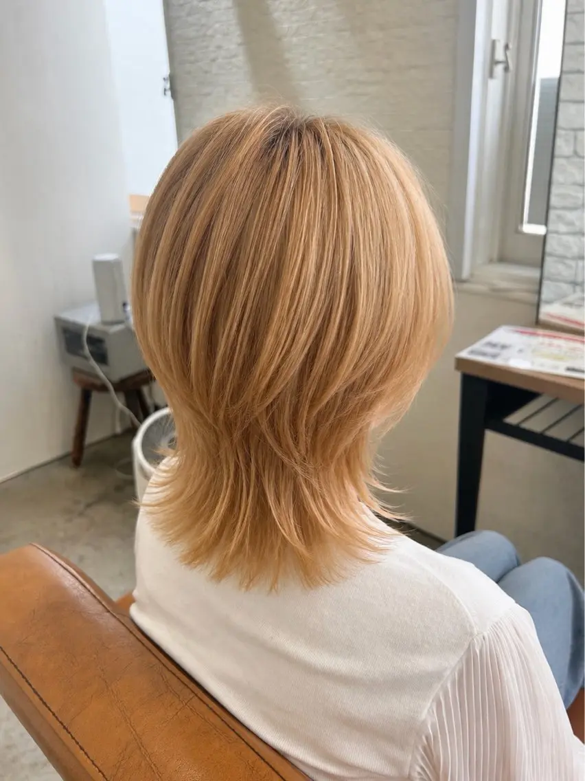 ショート ボブレイヤー ボブ レイヤーカット レイヤーカット/ ダブルカラー🎀らむのヘアスタイル