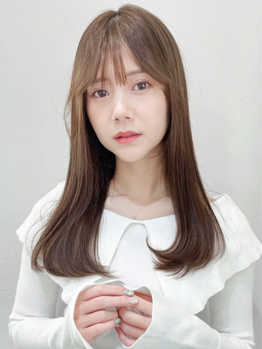 ロング カラー バレイヤージュ ブリーチ ケアブリーチ ダブルカラー ハイライトカラー 美髪コンシェルジュ✨ kyousukeのヘアスタイル
