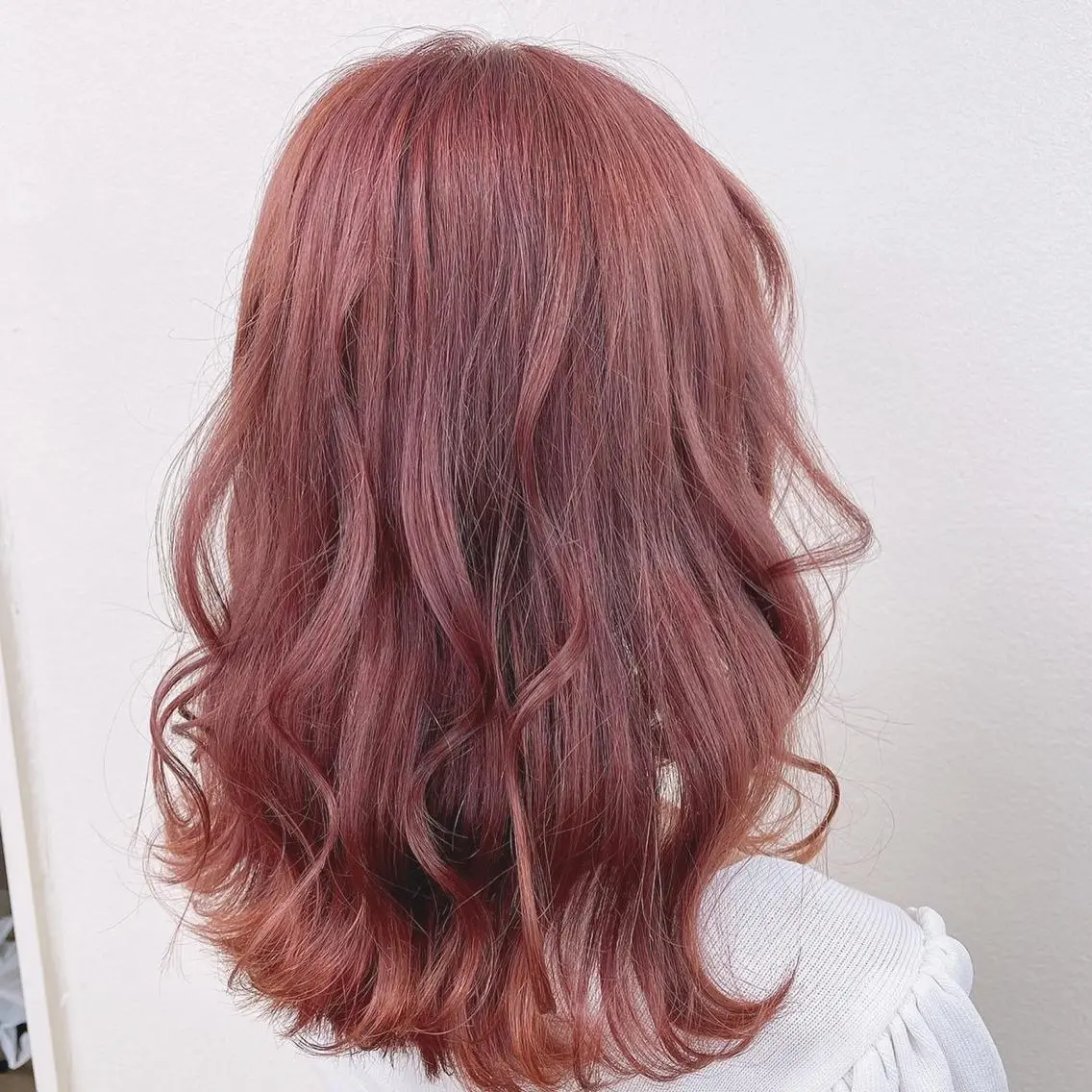 ロング カラー ヘアアレンジ ピンクカラー ヘアカラー トリートメント ヘッドスパ ヘアセット ❄️THEATER 透明感カラー❄️のヘアスタイル