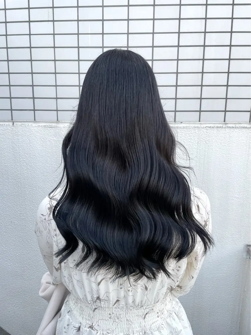 ロング カラー ヘアアレンジ 💖似合わせカラー ブリーチ💖レイヤーのヘアスタイル