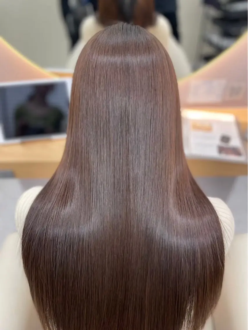 ロング カラー michina✩ / Bonheur銀座のヘアスタイル