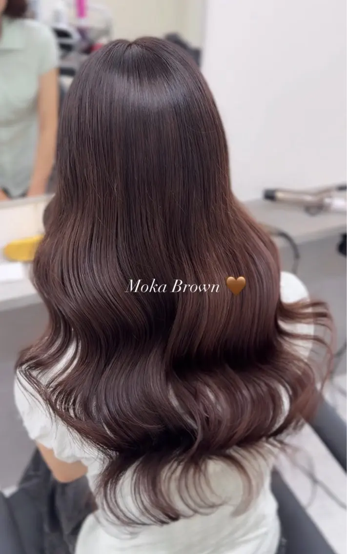 ロング カラー カット ヘアカラー レイヤー透明感カラー ブリーチ🎀オトハのヘアスタイル