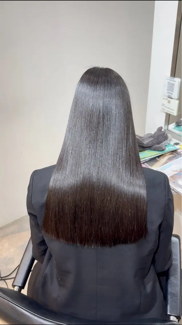ロング 縮毛矯正 カットモデル大募集中 🌟いけだこうきのヘアスタイル