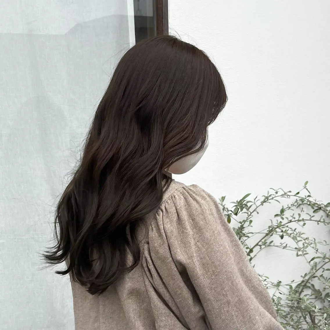 ロング カラー 田村 瑠袈のヘアスタイル