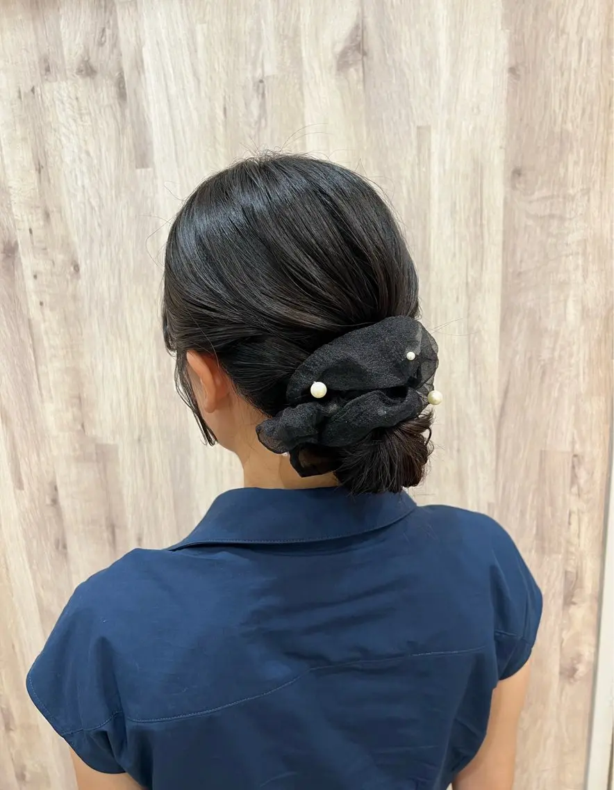 ヘアアレンジ ヘアセット ヘアメイクネイリスト hidemi中目黒のヘアスタイル