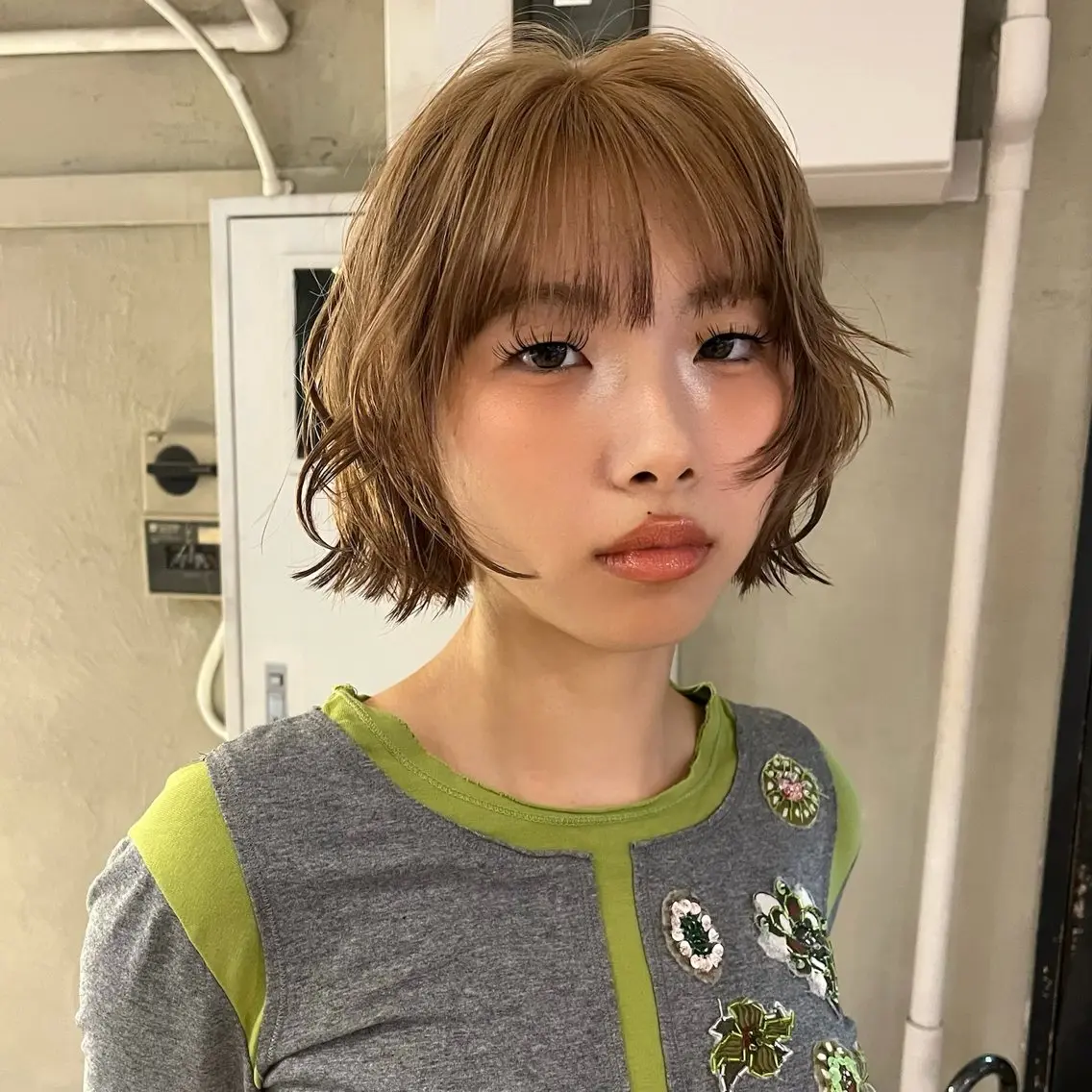 ショート カラー ヘアアレンジ ヘアカラー トリートメント 似合わせヘア🪐 デザインMAMIのヘアスタイル