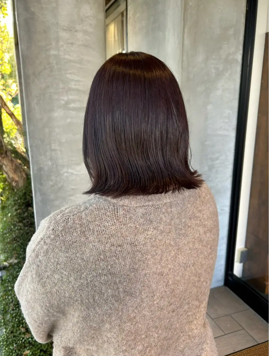 ミディアム カラー ヘアカラー lapis / soraのヘアスタイル