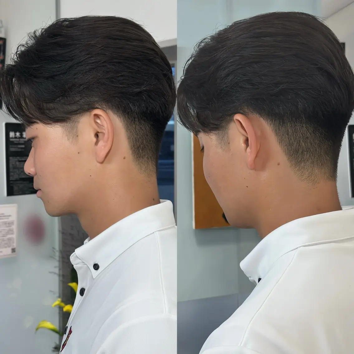 メンズ カット 縮毛矯正 トリートメント メンズ💈毛流れパー マ✨メンズカット吉田のヘアスタイル