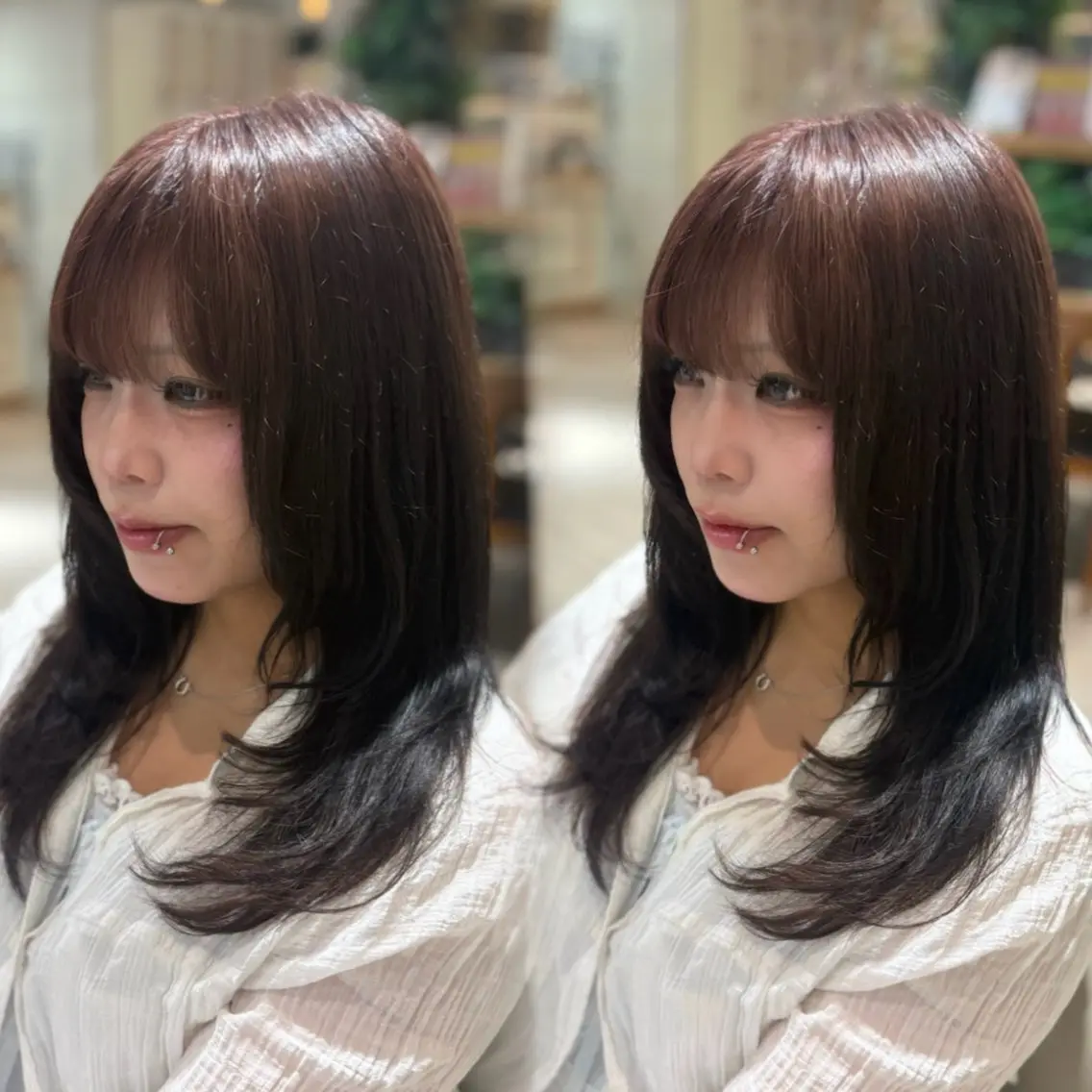 ロング ヘアカラー Kurumi 🩰カットモデル募集のヘアスタイル
