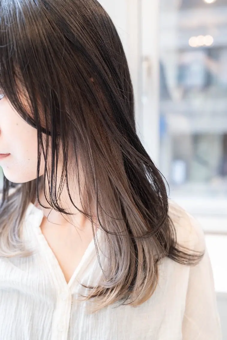 ロング カラー カット ヘアカラー Lazo/ 原弥和子のヘアスタイル
