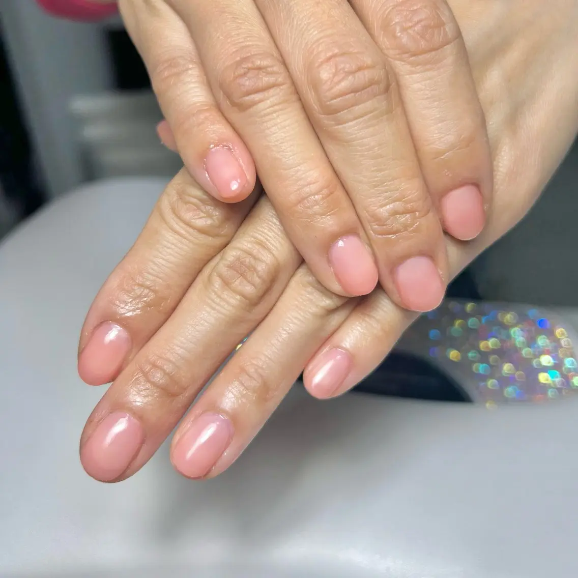 ネイル オレンジ ピンク 【malunail】 まるねいるのネイルデザイン