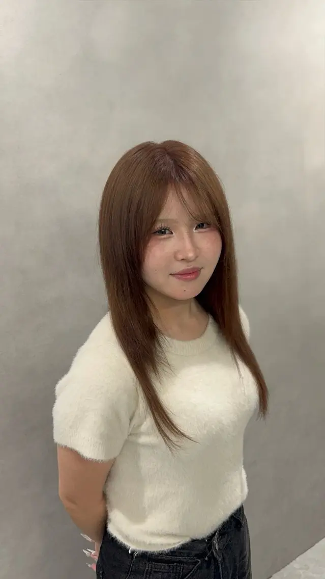 ロング カラー ヘアカラー 池田 龍生のヘアスタイル