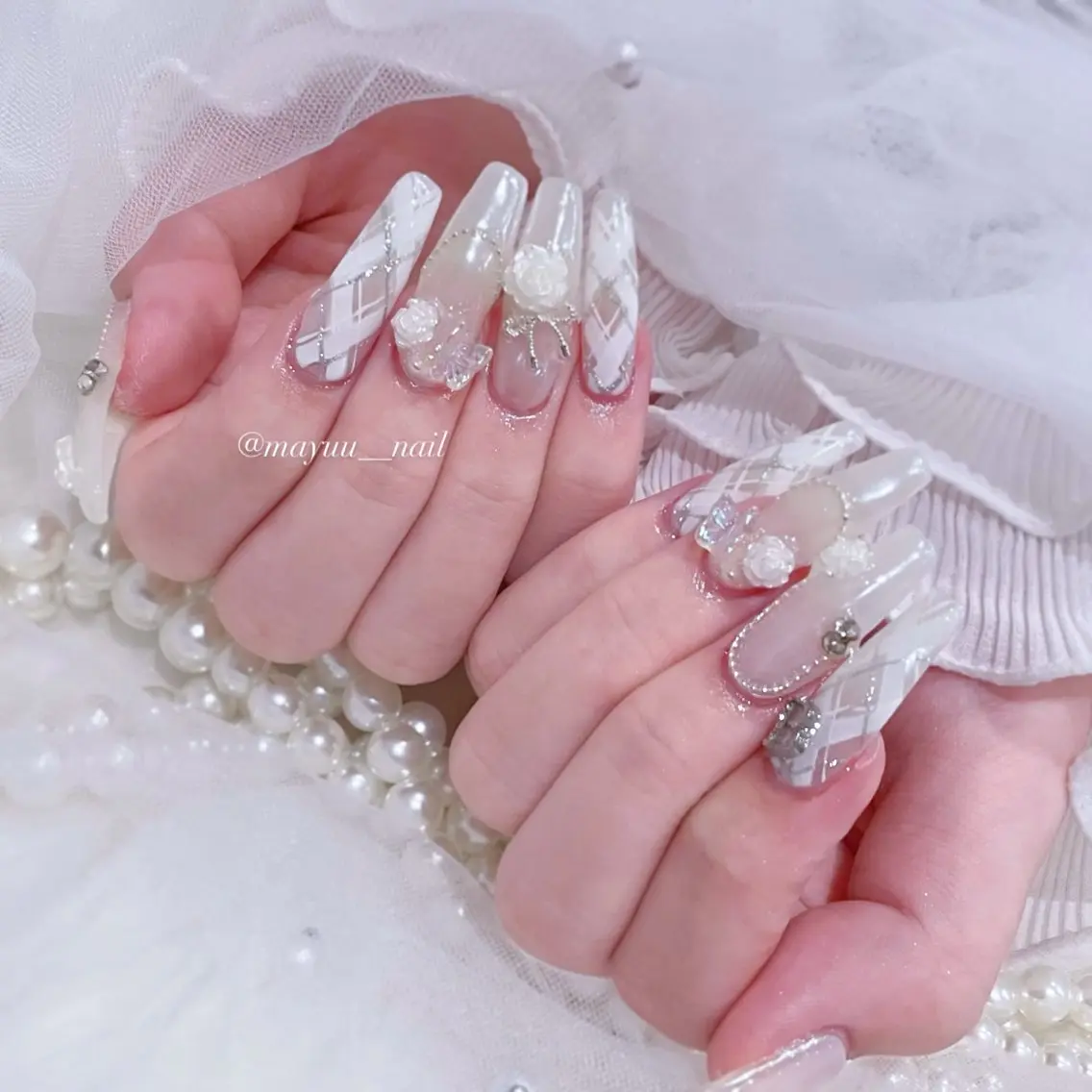 ネイル 🎀 Mayu 🎀痛ネイルのネイルデザイン