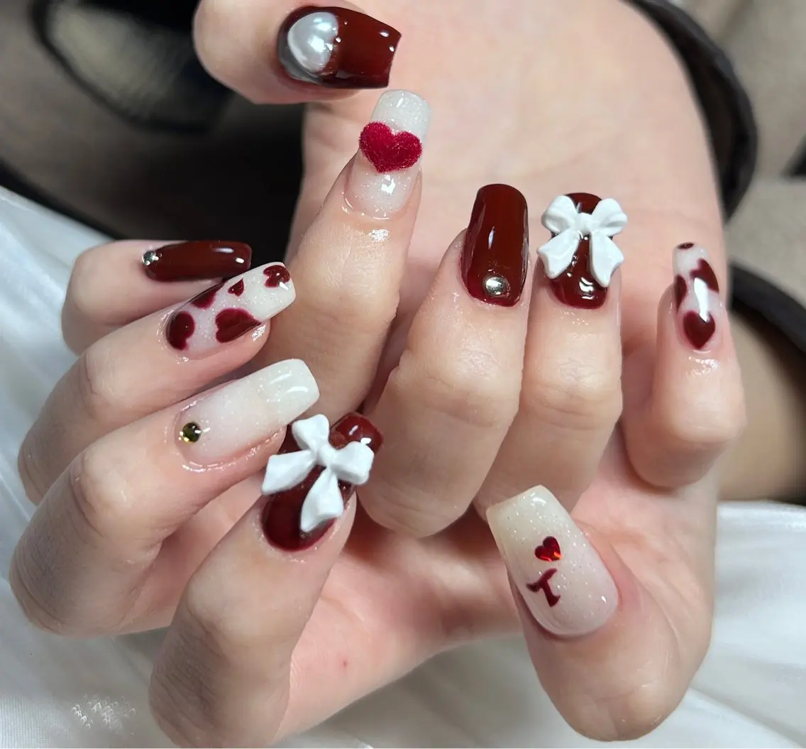ネイル Horie 雪のネイルデザイン