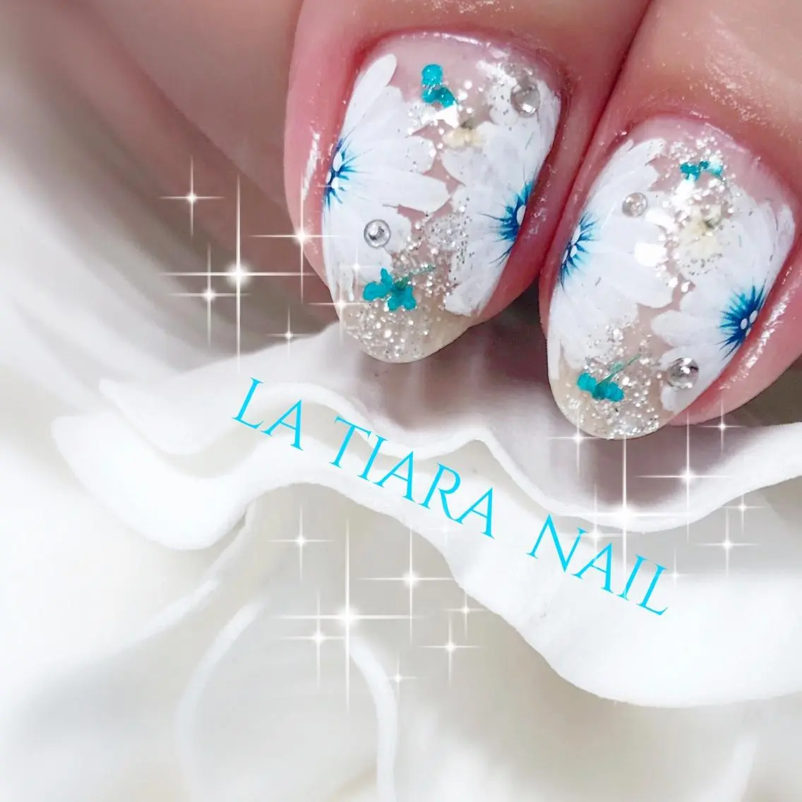 ネイル ハンドネイル Blue bird  nailのネイルデザイン