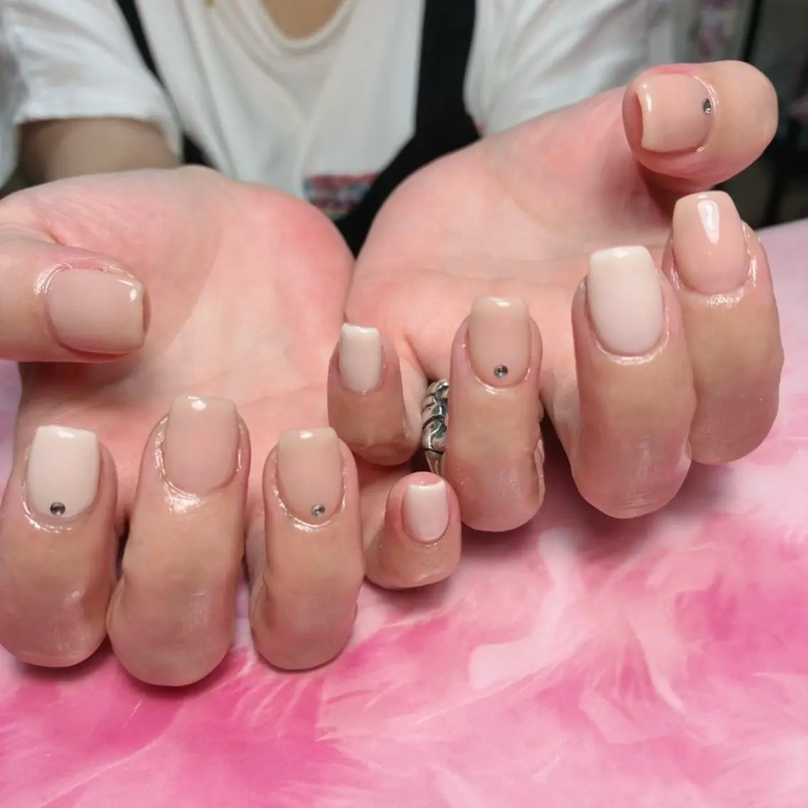 ミディアム ハンドネイル hs nail salonのネイルデザイン