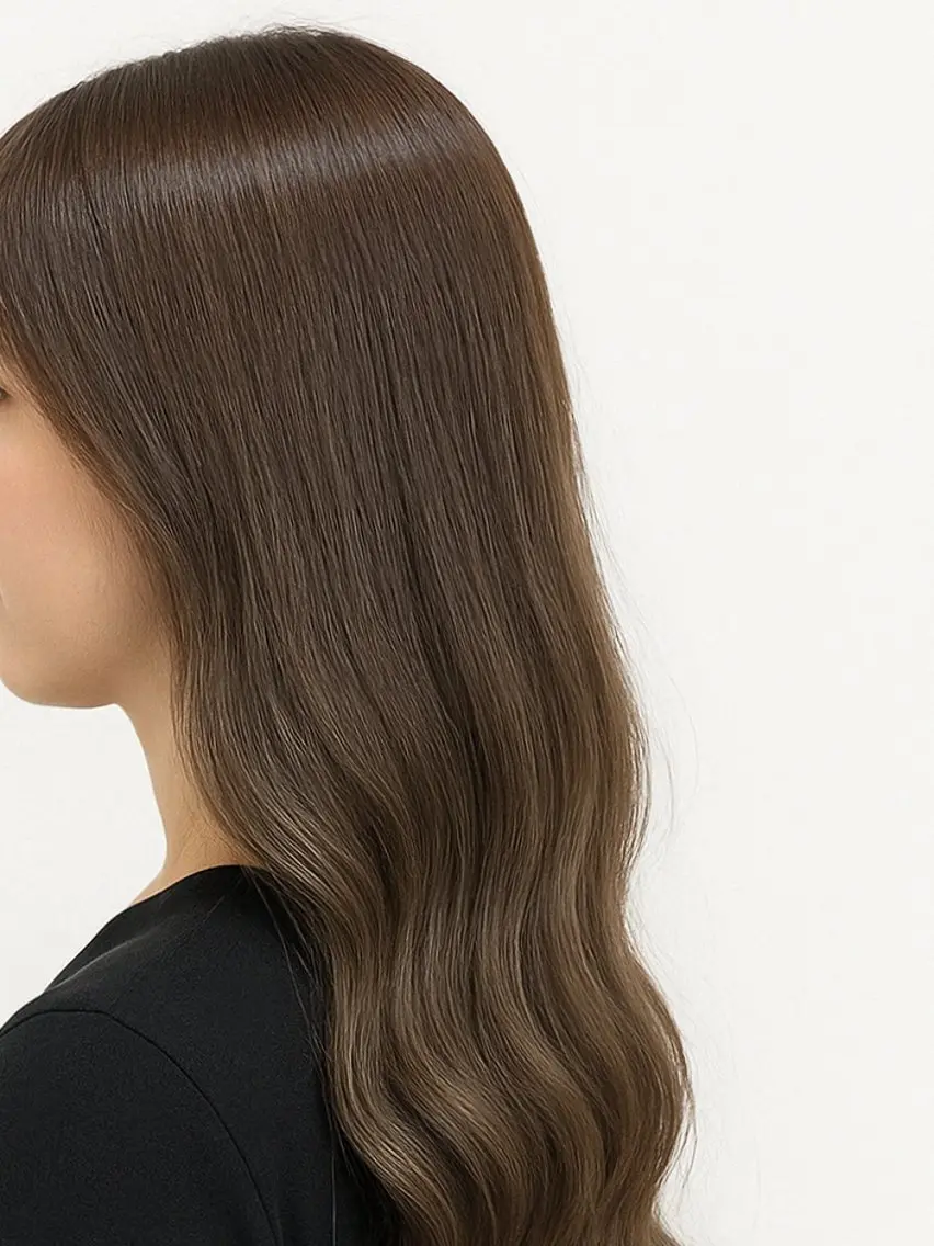 ロング 髪質改善&白髪ぼかし カラー♡店長みやけ♡のヘアスタイル