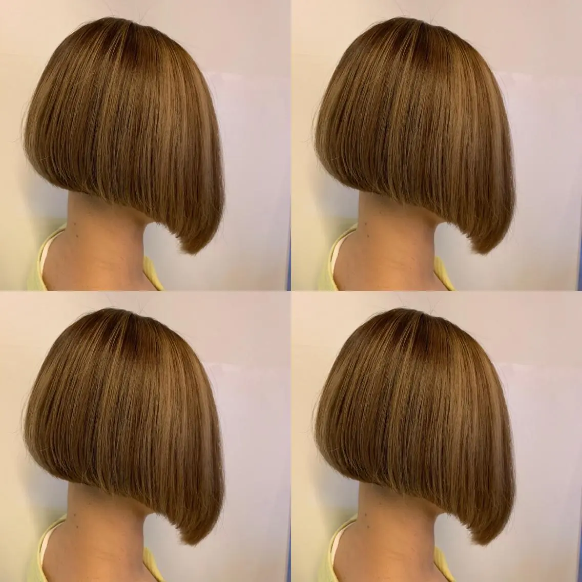 ショート カラー 前下がりボブ ボブ ブリーチ👩‍🦳/ ‪✂︎MANAMIのヘアスタイル