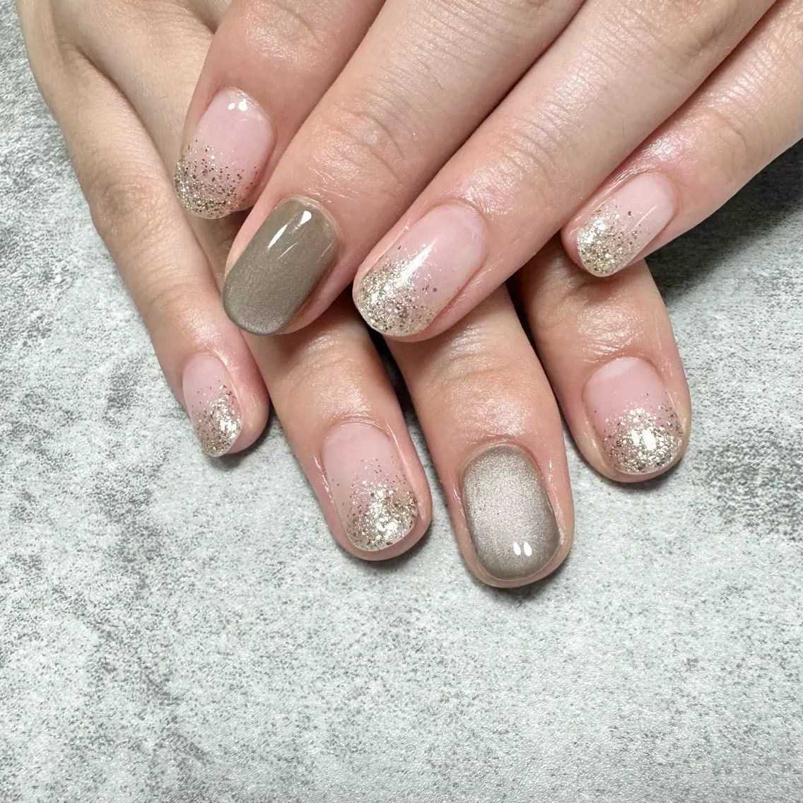 ネイル シンプルネイル ハンドネイル nailsalon liccáのネイルデザイン