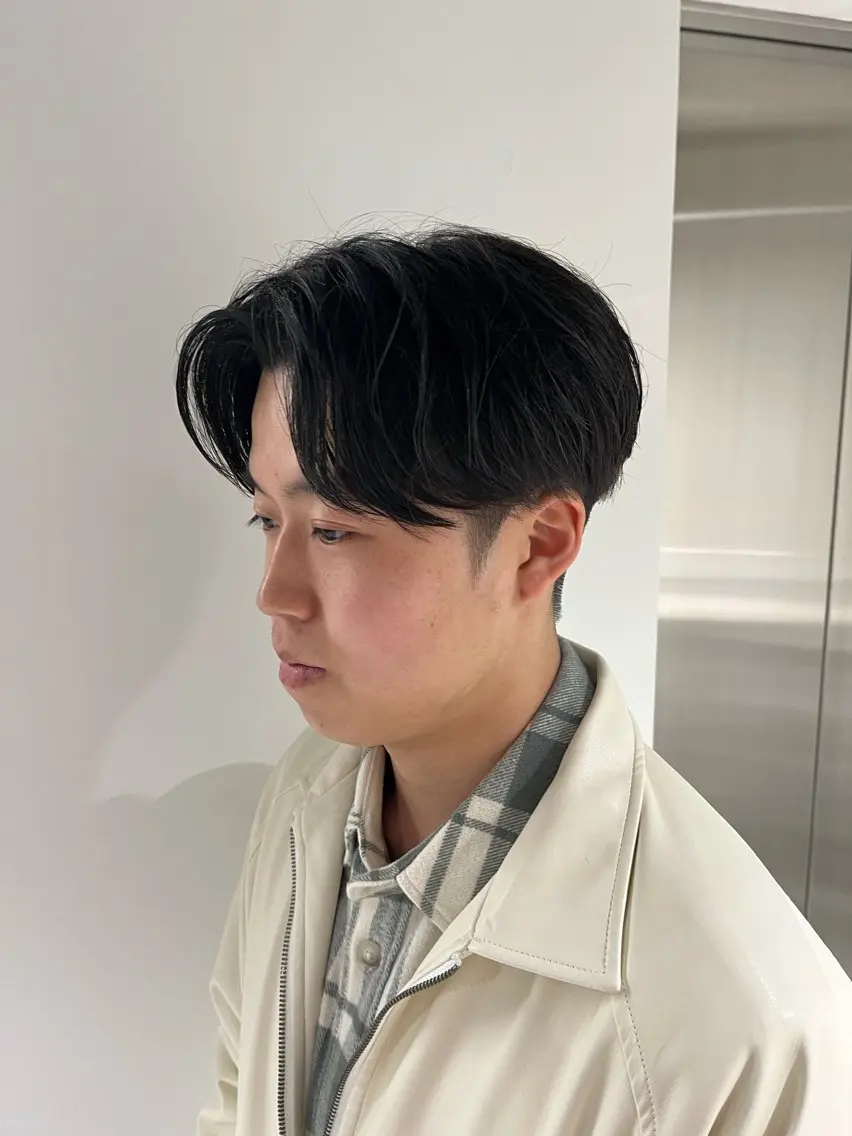 ショート パーマ メンズ 🏆メンズヘア特化 🥇代表りんぺーのヘアスタイル